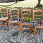 Dépaillées, décapées, cirées