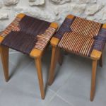 Tabourets positif, négatif