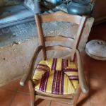 Fauteuil enfant, j'ai osé les couleurs.  Il est pour qui? fauteuil enfant, jaune et violet