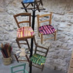 Chaises enfants,  créations.